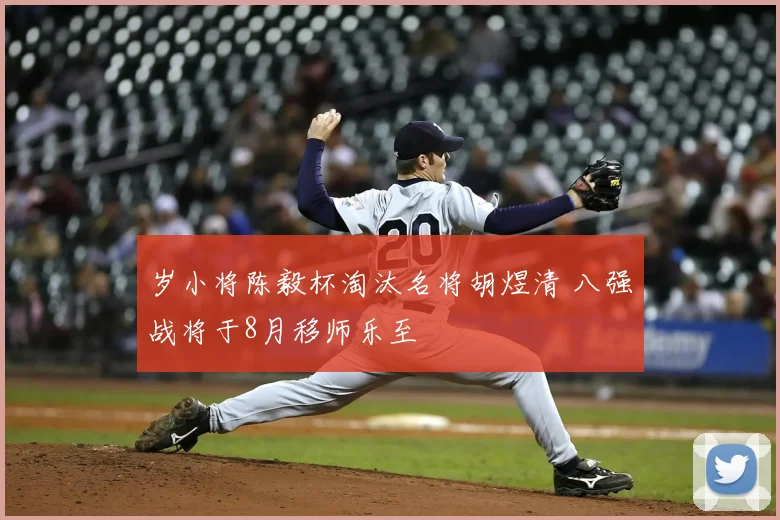岁小将陈毅杯淘汰名将胡煜清 八强战将于8月移师乐至