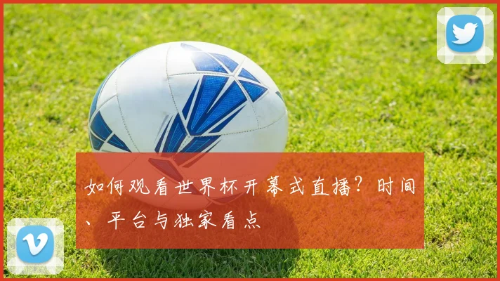 如何观看世界杯开幕式直播？时间、平台与独家看点